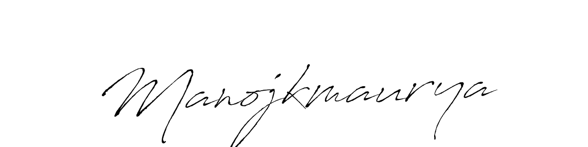 Create a beautiful signature design for name Manojkmaurya. With this signature (Antro_Vectra) fonts, you can make a handwritten signature for free. Manojkmaurya signature style 6 images and pictures png