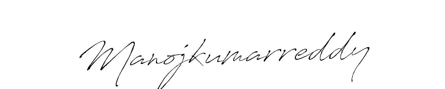Design your own signature with our free online signature maker. With this signature software, you can create a handwritten (Antro_Vectra) signature for name Manojkumarreddy. Manojkumarreddy signature style 6 images and pictures png