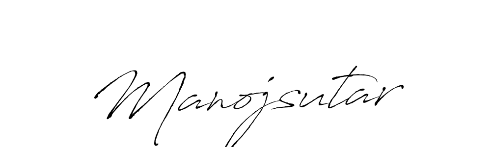 Make a beautiful signature design for name Manojsutar. Use this online signature maker to create a handwritten signature for free. Manojsutar signature style 6 images and pictures png