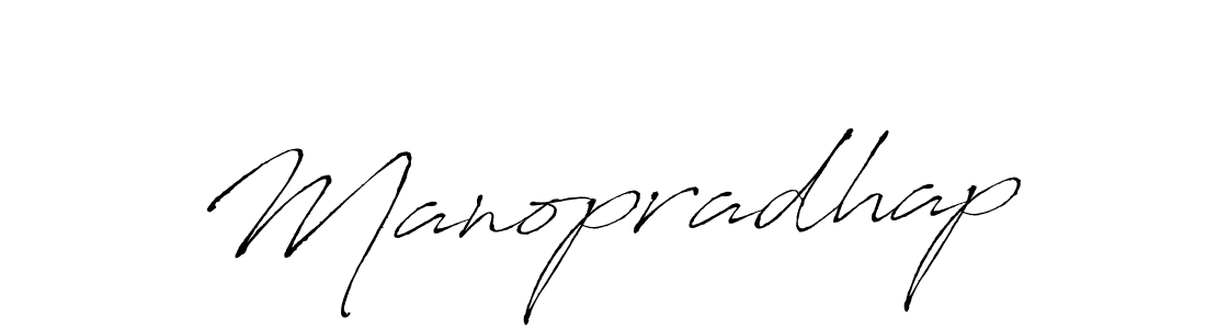 How to make Manopradhap signature? Antro_Vectra is a professional autograph style. Create handwritten signature for Manopradhap name. Manopradhap signature style 6 images and pictures png