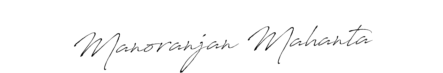 Create a beautiful signature design for name Manoranjan Mahanta. With this signature (Antro_Vectra) fonts, you can make a handwritten signature for free. Manoranjan Mahanta signature style 6 images and pictures png