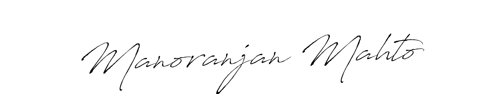 Also You can easily find your signature by using the search form. We will create Manoranjan Mahto name handwritten signature images for you free of cost using Antro_Vectra sign style. Manoranjan Mahto signature style 6 images and pictures png