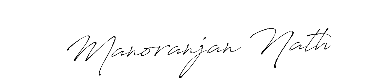 Also we have Manoranjan Nath name is the best signature style. Create professional handwritten signature collection using Antro_Vectra autograph style. Manoranjan Nath signature style 6 images and pictures png