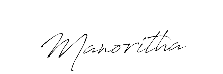 Manoritha stylish signature style. Best Handwritten Sign (Antro_Vectra) for my name. Handwritten Signature Collection Ideas for my name Manoritha. Manoritha signature style 6 images and pictures png