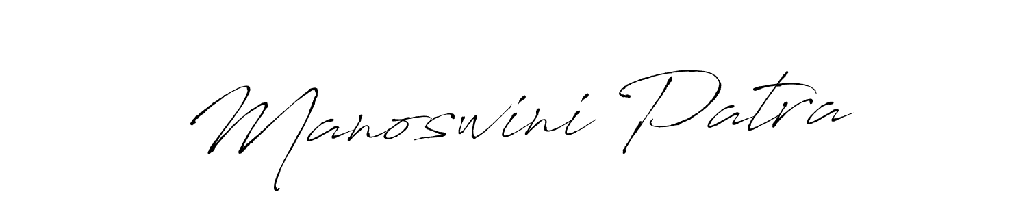How to make Manoswini Patra signature? Antro_Vectra is a professional autograph style. Create handwritten signature for Manoswini Patra name. Manoswini Patra signature style 6 images and pictures png