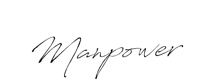 Manpower stylish signature style. Best Handwritten Sign (Antro_Vectra) for my name. Handwritten Signature Collection Ideas for my name Manpower. Manpower signature style 6 images and pictures png