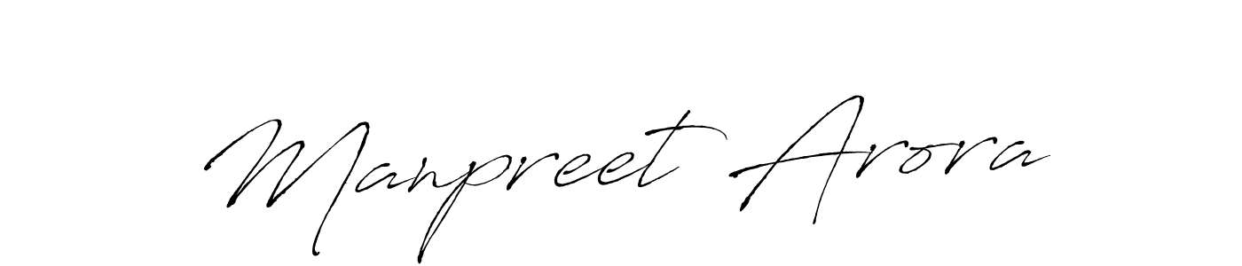 The best way (Antro_Vectra) to make a short signature is to pick only two or three words in your name. The name Manpreet Arora include a total of six letters. For converting this name. Manpreet Arora signature style 6 images and pictures png