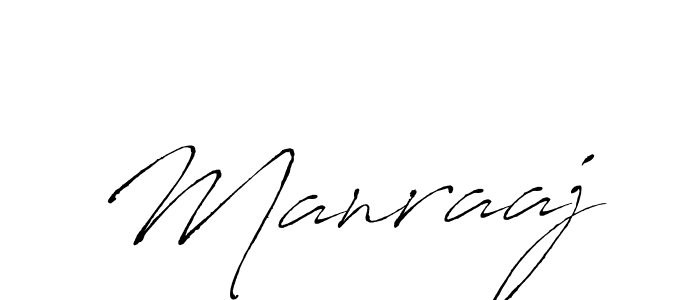 Manraaj stylish signature style. Best Handwritten Sign (Antro_Vectra) for my name. Handwritten Signature Collection Ideas for my name Manraaj. Manraaj signature style 6 images and pictures png