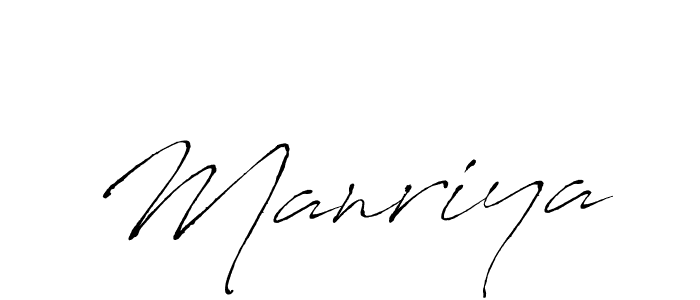 How to make Manriya signature? Antro_Vectra is a professional autograph style. Create handwritten signature for Manriya name. Manriya signature style 6 images and pictures png