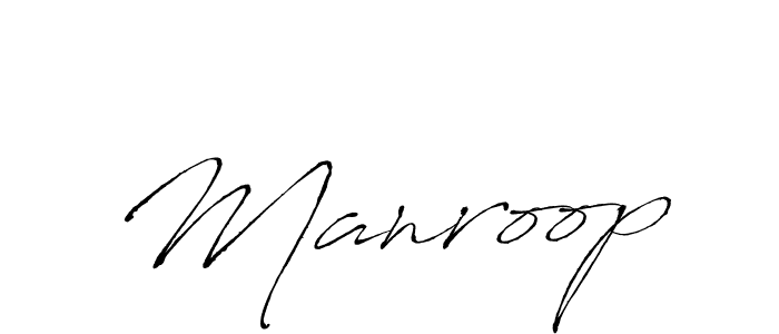 The best way (Antro_Vectra) to make a short signature is to pick only two or three words in your name. The name Manroop include a total of six letters. For converting this name. Manroop signature style 6 images and pictures png