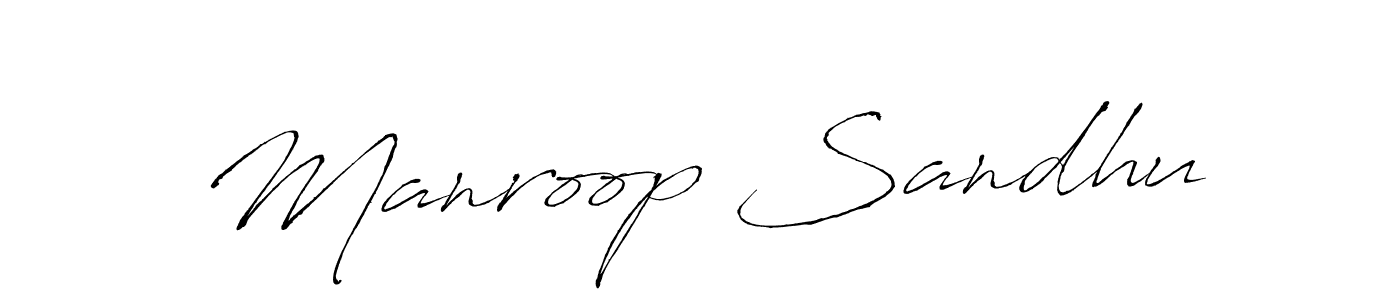 Similarly Antro_Vectra is the best handwritten signature design. Signature creator online .You can use it as an online autograph creator for name Manroop Sandhu. Manroop Sandhu signature style 6 images and pictures png