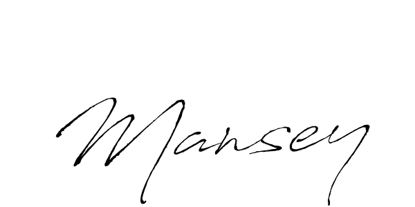 Also we have Mansey name is the best signature style. Create professional handwritten signature collection using Antro_Vectra autograph style. Mansey signature style 6 images and pictures png