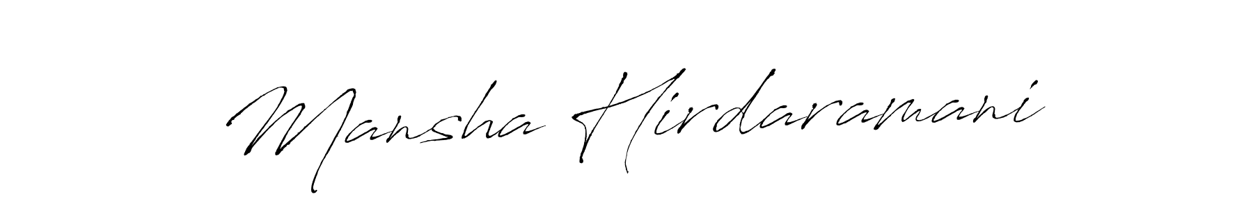 Similarly Antro_Vectra is the best handwritten signature design. Signature creator online .You can use it as an online autograph creator for name Mansha Hirdaramani. Mansha Hirdaramani signature style 6 images and pictures png