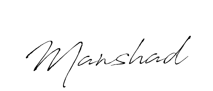 How to make Manshad name signature. Use Antro_Vectra style for creating short signs online. This is the latest handwritten sign. Manshad signature style 6 images and pictures png