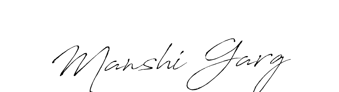 Also You can easily find your signature by using the search form. We will create Manshi Garg name handwritten signature images for you free of cost using Antro_Vectra sign style. Manshi Garg signature style 6 images and pictures png