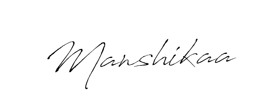 if you are searching for the best signature style for your name Manshikaa. so please give up your signature search. here we have designed multiple signature styles  using Antro_Vectra. Manshikaa signature style 6 images and pictures png