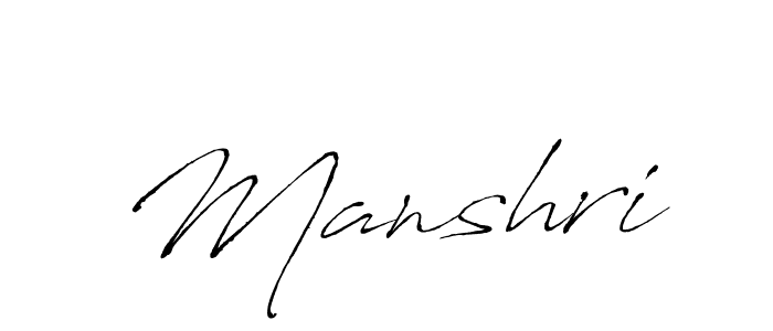You should practise on your own different ways (Antro_Vectra) to write your name (Manshri) in signature. don't let someone else do it for you. Manshri signature style 6 images and pictures png