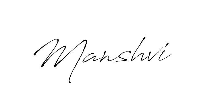 You should practise on your own different ways (Antro_Vectra) to write your name (Manshvi) in signature. don't let someone else do it for you. Manshvi signature style 6 images and pictures png