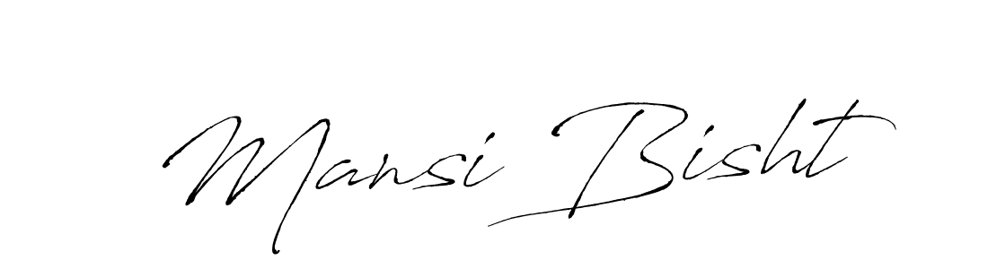 It looks lik you need a new signature style for name Mansi Bisht. Design unique handwritten (Antro_Vectra) signature with our free signature maker in just a few clicks. Mansi Bisht signature style 6 images and pictures png