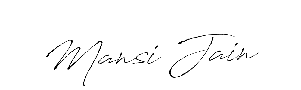 if you are searching for the best signature style for your name Mansi Jain. so please give up your signature search. here we have designed multiple signature styles  using Antro_Vectra. Mansi Jain signature style 6 images and pictures png