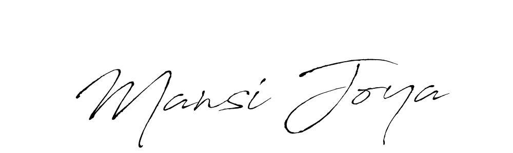 How to make Mansi Joya signature? Antro_Vectra is a professional autograph style. Create handwritten signature for Mansi Joya name. Mansi Joya signature style 6 images and pictures png