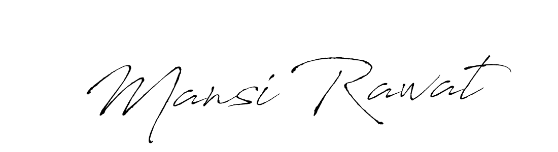 Also we have Mansi Rawat name is the best signature style. Create professional handwritten signature collection using Antro_Vectra autograph style. Mansi Rawat signature style 6 images and pictures png