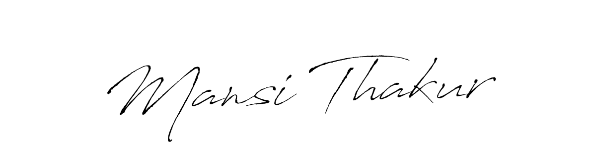 You should practise on your own different ways (Antro_Vectra) to write your name (Mansi Thakur) in signature. don't let someone else do it for you. Mansi Thakur signature style 6 images and pictures png