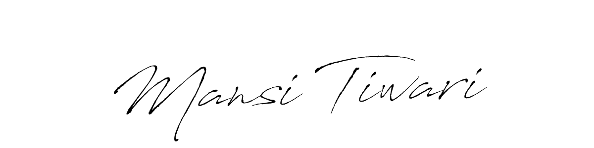 Make a beautiful signature design for name Mansi Tiwari. Use this online signature maker to create a handwritten signature for free. Mansi Tiwari signature style 6 images and pictures png