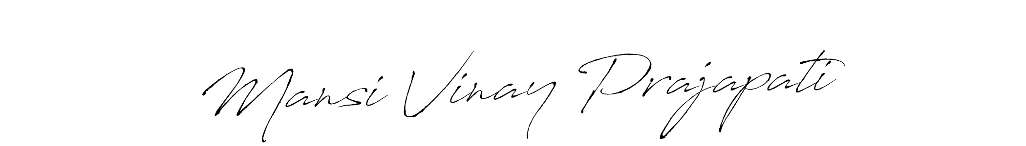 Make a beautiful signature design for name Mansi Vinay Prajapati. Use this online signature maker to create a handwritten signature for free. Mansi Vinay Prajapati signature style 6 images and pictures png