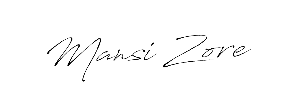 Also You can easily find your signature by using the search form. We will create Mansi Zore name handwritten signature images for you free of cost using Antro_Vectra sign style. Mansi Zore signature style 6 images and pictures png