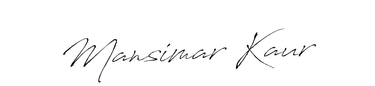 You should practise on your own different ways (Antro_Vectra) to write your name (Mansimar Kaur) in signature. don't let someone else do it for you. Mansimar Kaur signature style 6 images and pictures png