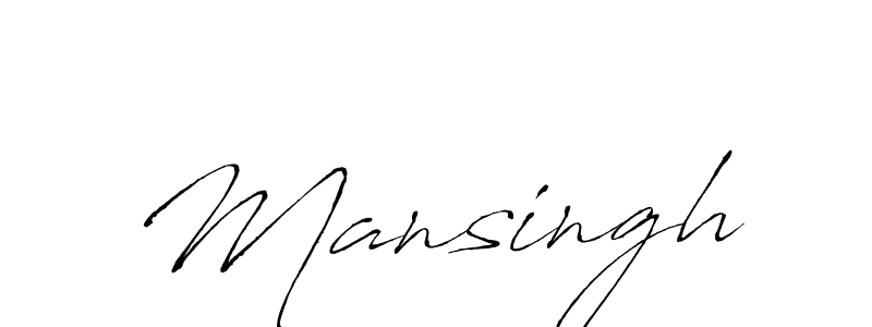 Mansingh stylish signature style. Best Handwritten Sign (Antro_Vectra) for my name. Handwritten Signature Collection Ideas for my name Mansingh. Mansingh signature style 6 images and pictures png