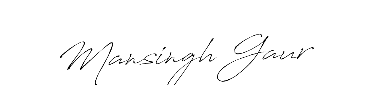 This is the best signature style for the Mansingh Gaur name. Also you like these signature font (Antro_Vectra). Mix name signature. Mansingh Gaur signature style 6 images and pictures png