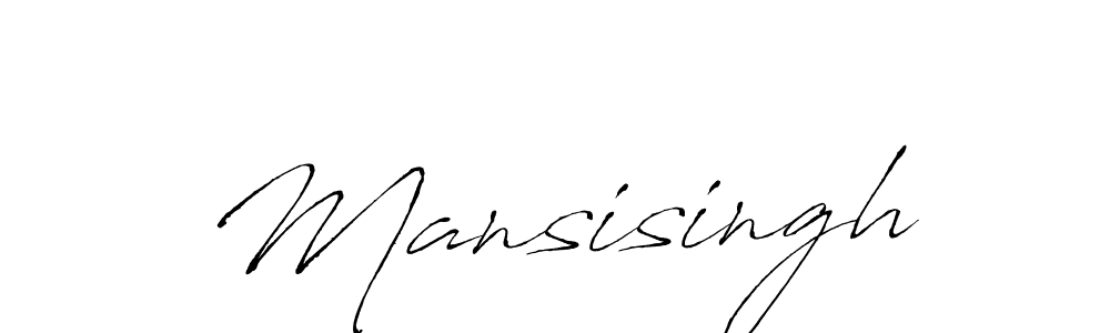 Mansisingh stylish signature style. Best Handwritten Sign (Antro_Vectra) for my name. Handwritten Signature Collection Ideas for my name Mansisingh. Mansisingh signature style 6 images and pictures png