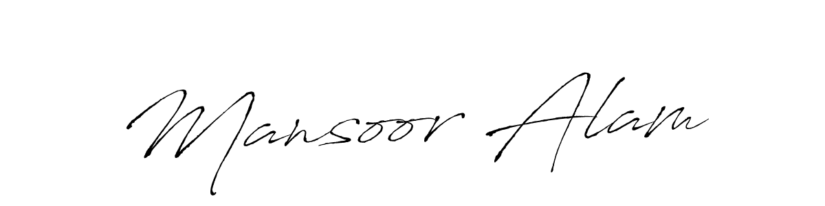 You can use this online signature creator to create a handwritten signature for the name Mansoor Alam. This is the best online autograph maker. Mansoor Alam signature style 6 images and pictures png