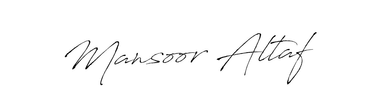 Mansoor Altaf stylish signature style. Best Handwritten Sign (Antro_Vectra) for my name. Handwritten Signature Collection Ideas for my name Mansoor Altaf. Mansoor Altaf signature style 6 images and pictures png