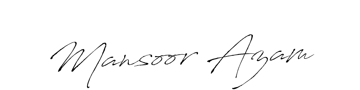 You can use this online signature creator to create a handwritten signature for the name Mansoor Azam. This is the best online autograph maker. Mansoor Azam signature style 6 images and pictures png