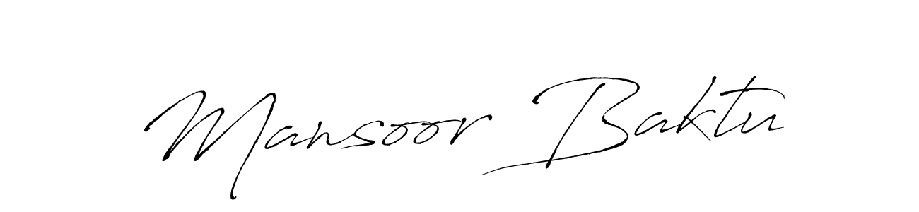 It looks lik you need a new signature style for name Mansoor Baktu. Design unique handwritten (Antro_Vectra) signature with our free signature maker in just a few clicks. Mansoor Baktu signature style 6 images and pictures png
