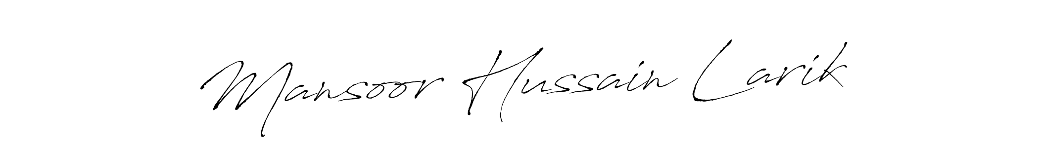 Similarly Antro_Vectra is the best handwritten signature design. Signature creator online .You can use it as an online autograph creator for name Mansoor Hussain Larik. Mansoor Hussain Larik signature style 6 images and pictures png