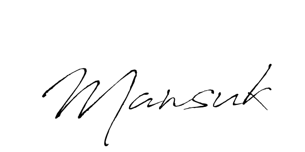 It looks lik you need a new signature style for name Mansuk. Design unique handwritten (Antro_Vectra) signature with our free signature maker in just a few clicks. Mansuk signature style 6 images and pictures png