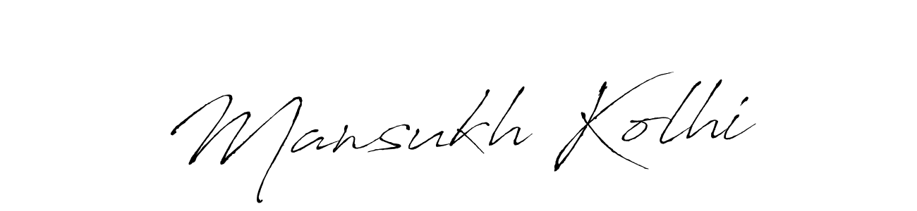 This is the best signature style for the Mansukh Kolhi name. Also you like these signature font (Antro_Vectra). Mix name signature. Mansukh Kolhi signature style 6 images and pictures png