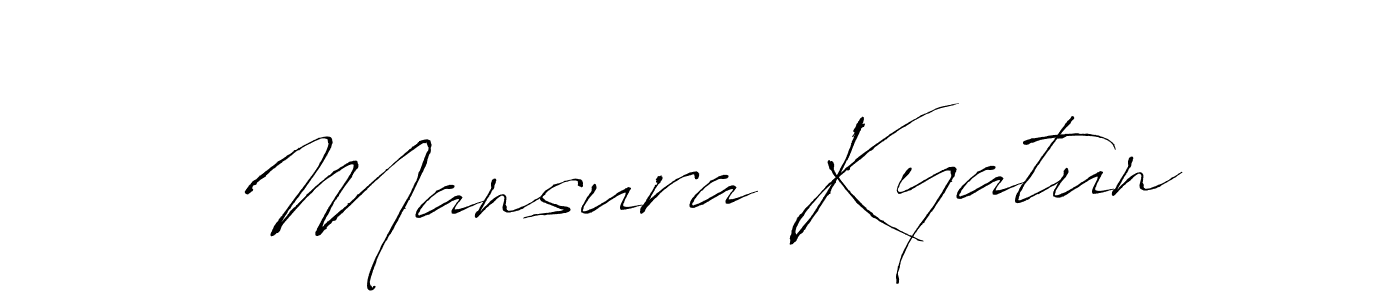 How to Draw Mansura Kyatun signature style? Antro_Vectra is a latest design signature styles for name Mansura Kyatun. Mansura Kyatun signature style 6 images and pictures png