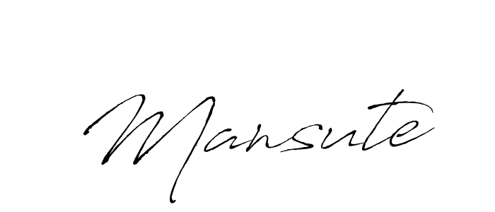 You should practise on your own different ways (Antro_Vectra) to write your name (Mansute) in signature. don't let someone else do it for you. Mansute signature style 6 images and pictures png