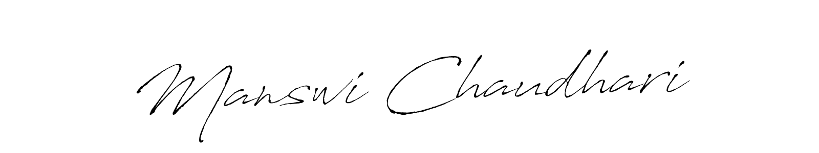 How to Draw Manswi Chaudhari signature style? Antro_Vectra is a latest design signature styles for name Manswi Chaudhari. Manswi Chaudhari signature style 6 images and pictures png