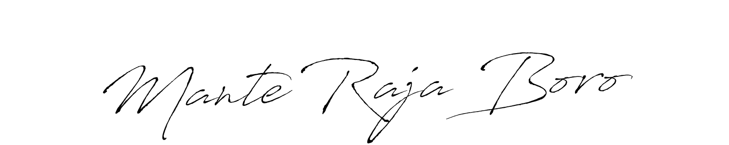 Once you've used our free online signature maker to create your best signature Antro_Vectra style, it's time to enjoy all of the benefits that Mante Raja Boro name signing documents. Mante Raja Boro signature style 6 images and pictures png