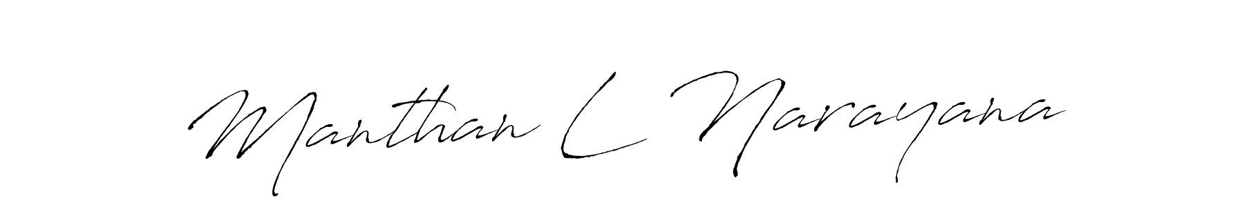 Best and Professional Signature Style for Manthan L Narayana. Antro_Vectra Best Signature Style Collection. Manthan L Narayana signature style 6 images and pictures png