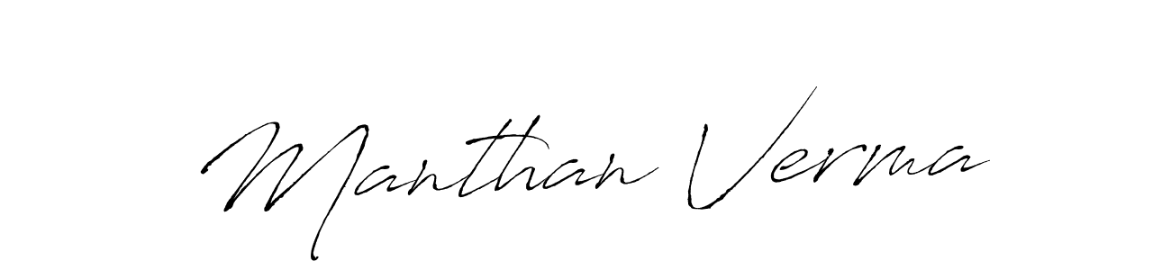 Here are the top 10 professional signature styles for the name Manthan Verma. These are the best autograph styles you can use for your name. Manthan Verma signature style 6 images and pictures png