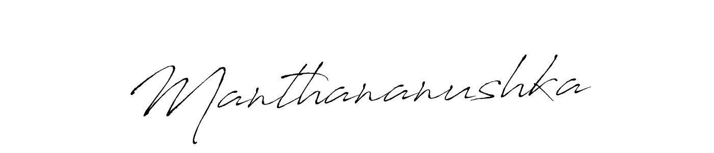 Similarly Antro_Vectra is the best handwritten signature design. Signature creator online .You can use it as an online autograph creator for name Manthananushka. Manthananushka signature style 6 images and pictures png