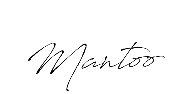 Create a beautiful signature design for name Mantoo. With this signature (Antro_Vectra) fonts, you can make a handwritten signature for free. Mantoo signature style 6 images and pictures png