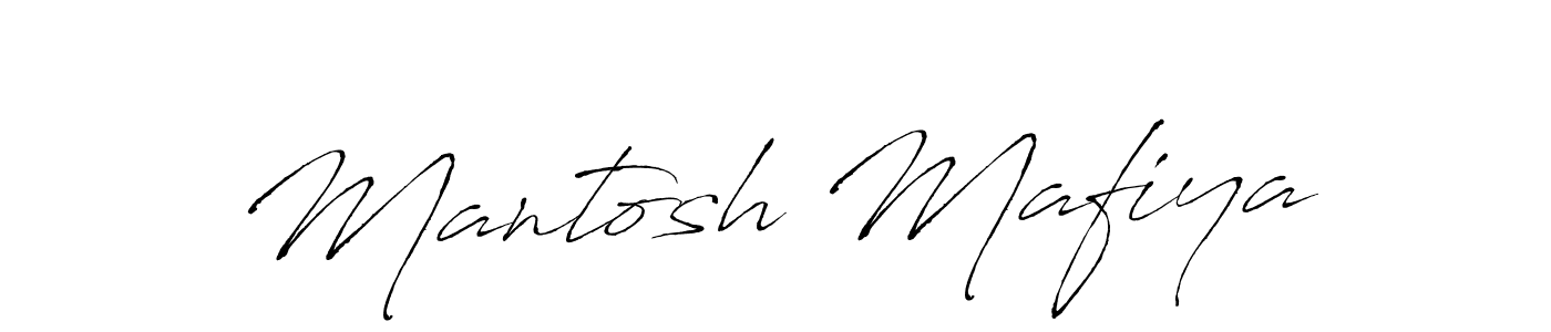 You can use this online signature creator to create a handwritten signature for the name Mantosh Mafiya. This is the best online autograph maker. Mantosh Mafiya signature style 6 images and pictures png